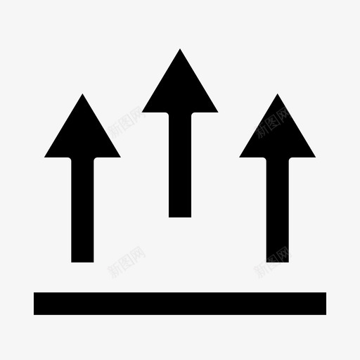 上传上方更新图标svg_新图网 https://ixintu.com 上传 上方 业务 办公 字形 更新