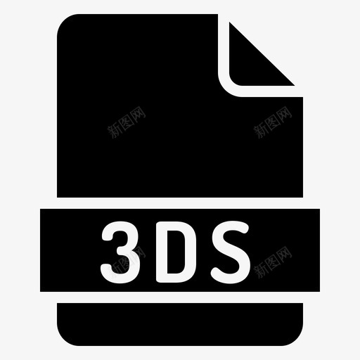 3ds符号三维图标svg_新图网 https://ixintu.com 三维 符号