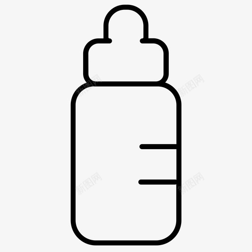 奶瓶奶水图标svg_新图网 https://ixintu.com 奶水 奶瓶