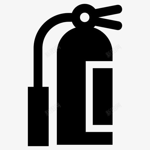 灭火器建筑师建筑图标svg_新图网 https://ixintu.com 工作 建筑 建筑师 灭火器