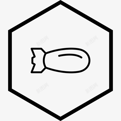 炸弹爆炸战争图标svg_新图网 https://ixintu.com 军事 战争 武器 炸弹 爆炸