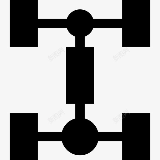 底盘汽车维修8已填充图标svg_新图网 https://ixintu.com 填充 底盘 汽车维修