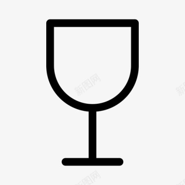 酒杯酒类饮料图标图标
