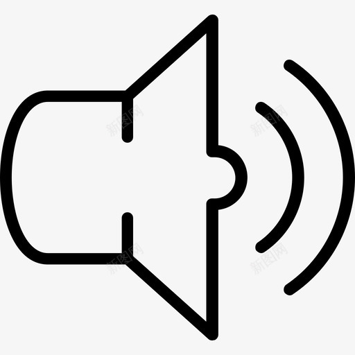 声音设置调整音频图标svg_新图网 https://ixintu.com 声音 应用程序 按钮 网络 设置 调整 音频