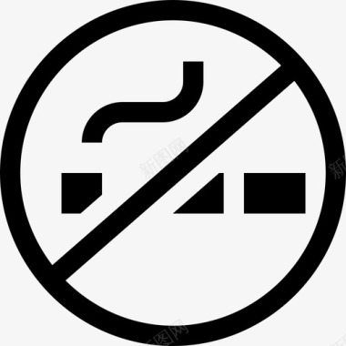 禁止吸烟航空27已满图标图标