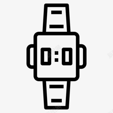 手表时间64直系图标图标