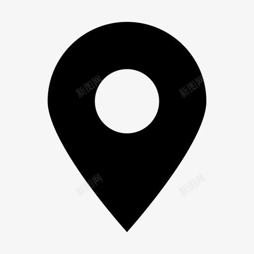 位置区域地图插针图标svg_新图网 https://ixintu.com ui字形 web 位置 区域 地图 地图插针 点 营销