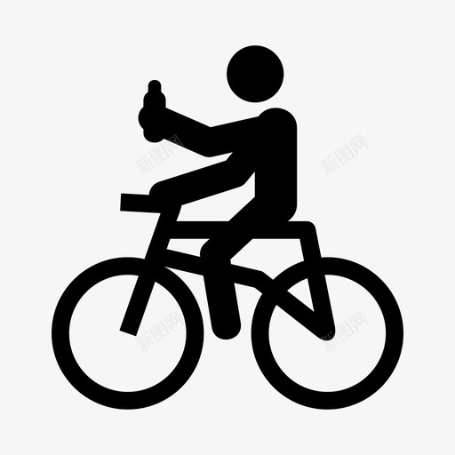骑自行车健身健康图标svg_新图网 https://ixintu.com 体育活动 健康 健身 生活方式 自行 自行车 车骑 骑行