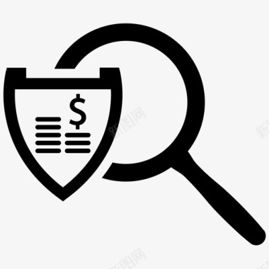 企业营销保护研究安全企业金融图标图标