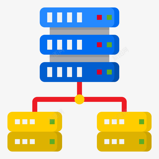 数据库web托管67平面图标svg_新图网 https://ixintu.com web托管67 平面 数据库