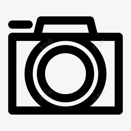 照相机设备多媒体图标svg_新图网 https://ixintu.com 图片 基本 多媒体 套装 摄影 照相机 设备