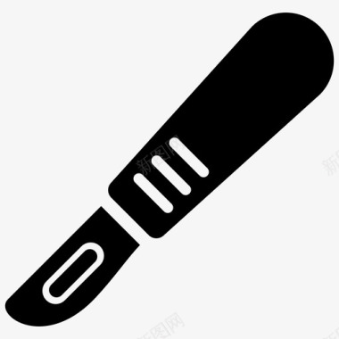 手术刀设备刀图标图标