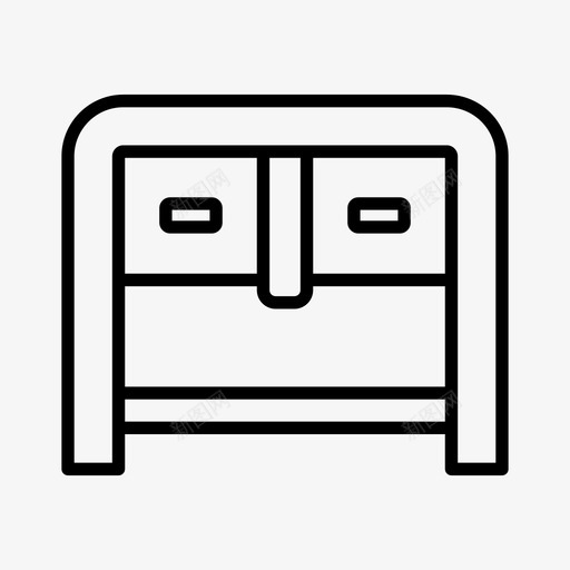 办公桌家具办公室图标svg_新图网 https://ixintu.com 办公室 办公桌 场所 家具 工作 工作场 桌子 系列 餐桌