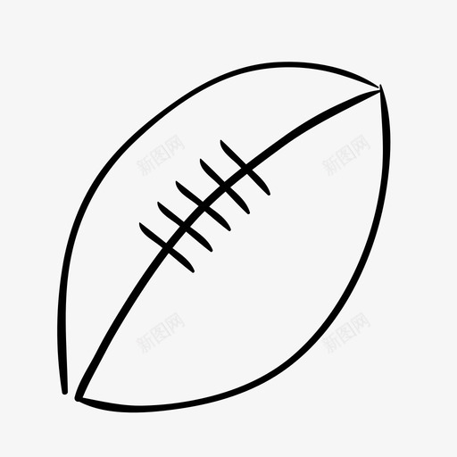 足球aflnfl图标svg_新图网 https://ixintu.com afl nfl nrl 体育 橄榄球 澳大利亚 足球