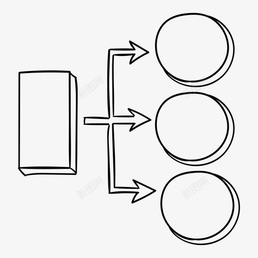 方案图表层次结构图标svg_新图网 https://ixintu.com 图表 地图 层次 方案 站点 组织 结构