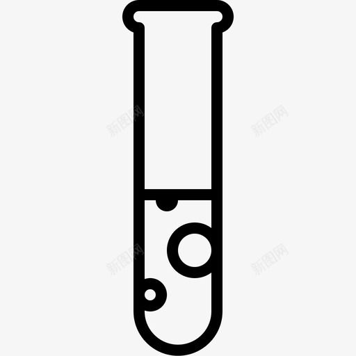 试管实验室研究图标svg_新图网 https://ixintu.com 2019 实验室 混合器 研究 科学 试管