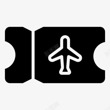 飞机票机场90实价图标图标