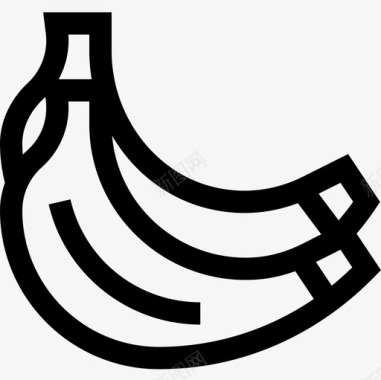 香蕉纯素3直系图标图标