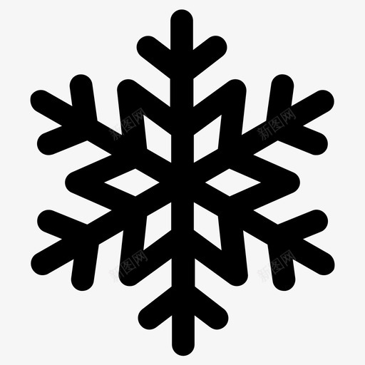 冬天冰天雪地图标svg_新图网 https://ixintu.com 冬天 冰天雪地