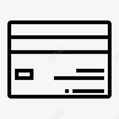 信用卡账单付款图标图标