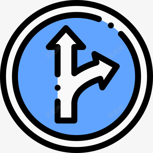 交通标志交通标志14线形颜色图标svg_新图网 https://ixintu.com 交通标志 交通标志14 线形颜色