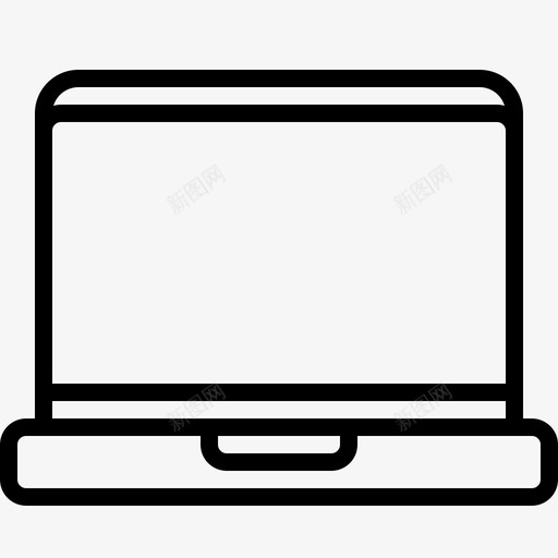 笔记本设备显示器图标svg_新图网 https://ixintu.com 2019 显示器 混音 电脑 笔记本 视图 设备