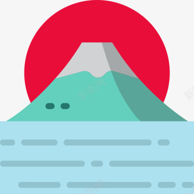 日本富士88平图标图标