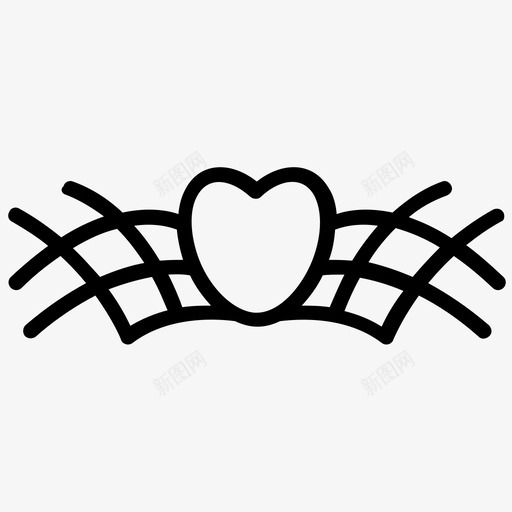 心形纹身纹身艺术纹身图标svg_新图网 https://ixintu.com 创意 图标 心形 纹身 纹身艺术 线条 设计
