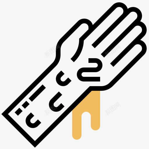 洗手spa元素7黄色阴影图标svg_新图网 https://ixintu.com spa 元素 洗手 阴影 黄色