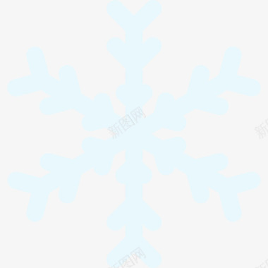 雪花圣诞285平坦图标图标