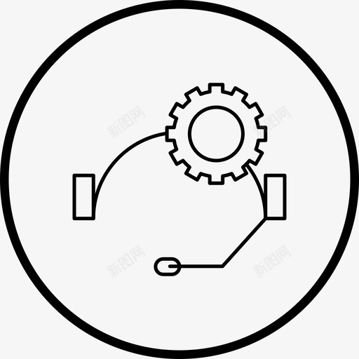 技术支持安全线路图标svg_新图网 https://ixintu.com 图标 安全 技术支持 线路