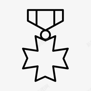 维多利亚十字勋章军队国防军图标图标