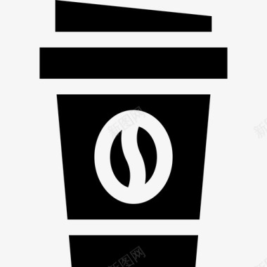 咖啡杯超市38装满图标图标