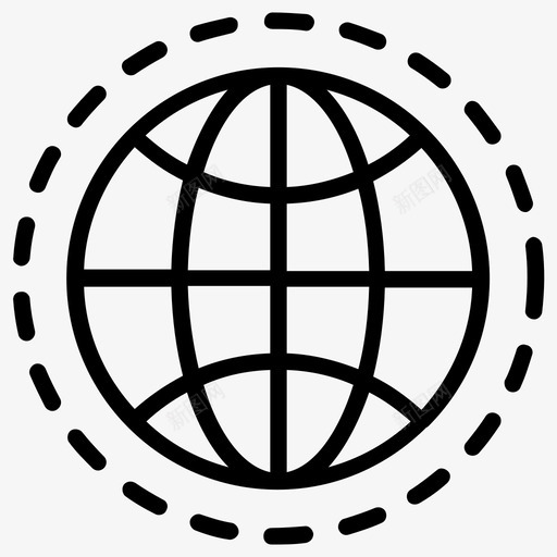 世界旅游地球环球图标svg_新图网 https://ixintu.com 世界 地区 地球 旅游 机场 环球 项目