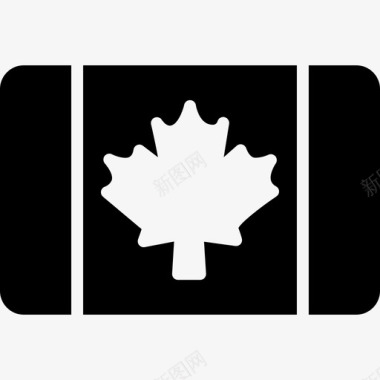 加拿大人卷发图标图标
