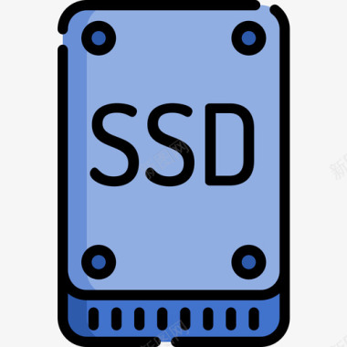 Ssd硬件23线性颜色图标图标