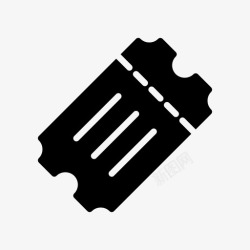门票的轮廓门票优惠券活动图标高清图片