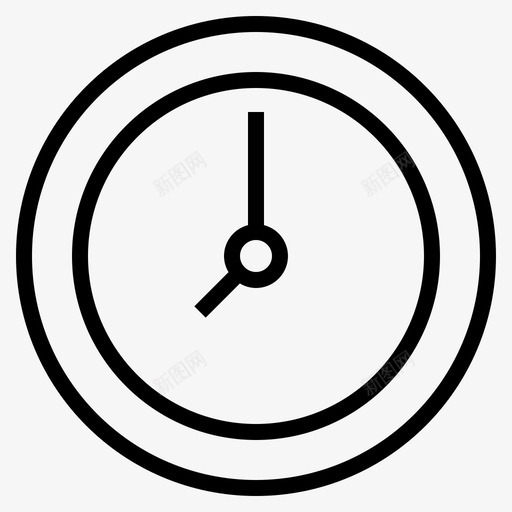 家居生活时钟时间图标svg_新图网 https://ixintu.com 家居生活 手表 时钟 时间 计时器