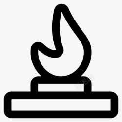 燃烧的建筑物建筑火灾建筑物火灾燃烧图标高清图片