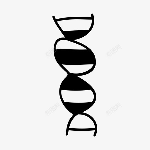 dna生物学遗传学图标svg_新图网 https://ixintu.com 医学 实验室 生物学 科学 遗传学