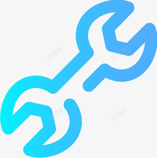 扳手管道工21坡度图标svg_新图网 https://ixintu.com 坡度 扳手 管道工