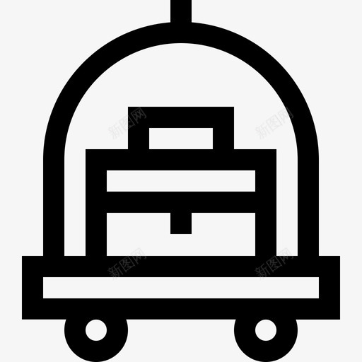 行李豪华型17直线型图标svg_新图网 https://ixintu.com 直线 线型 行李 豪华型