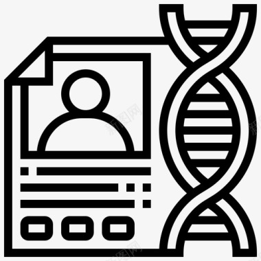 遗传学医学207直系图标图标