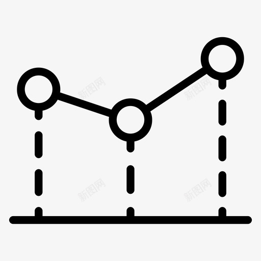 线图分析数据线图25图标svg_新图网 https://ixintu.com 25 分析数据线图 线图