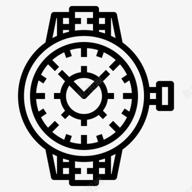 手表手表11直线型图标图标
