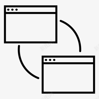 跨浏览器测试应用程序平台图标图标