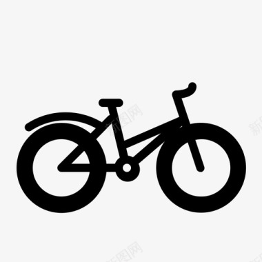 代顿自行车爱好假日图标图标