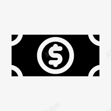 钱货币美元图标图标