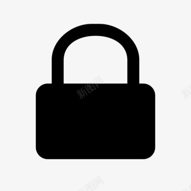 锁定密码保险箱图标图标