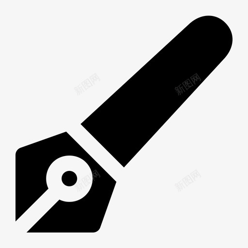 钢笔工具艺术书法图标svg_新图网 https://ixintu.com 书法 字形 工具 绘画 编辑 艺术 艺术家 钢笔